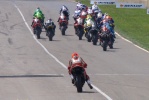 Superbike race 1 begins